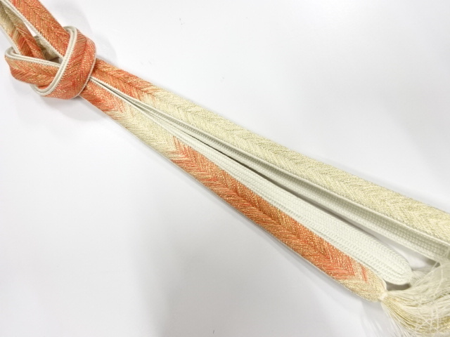 正絹　手組み帯締め